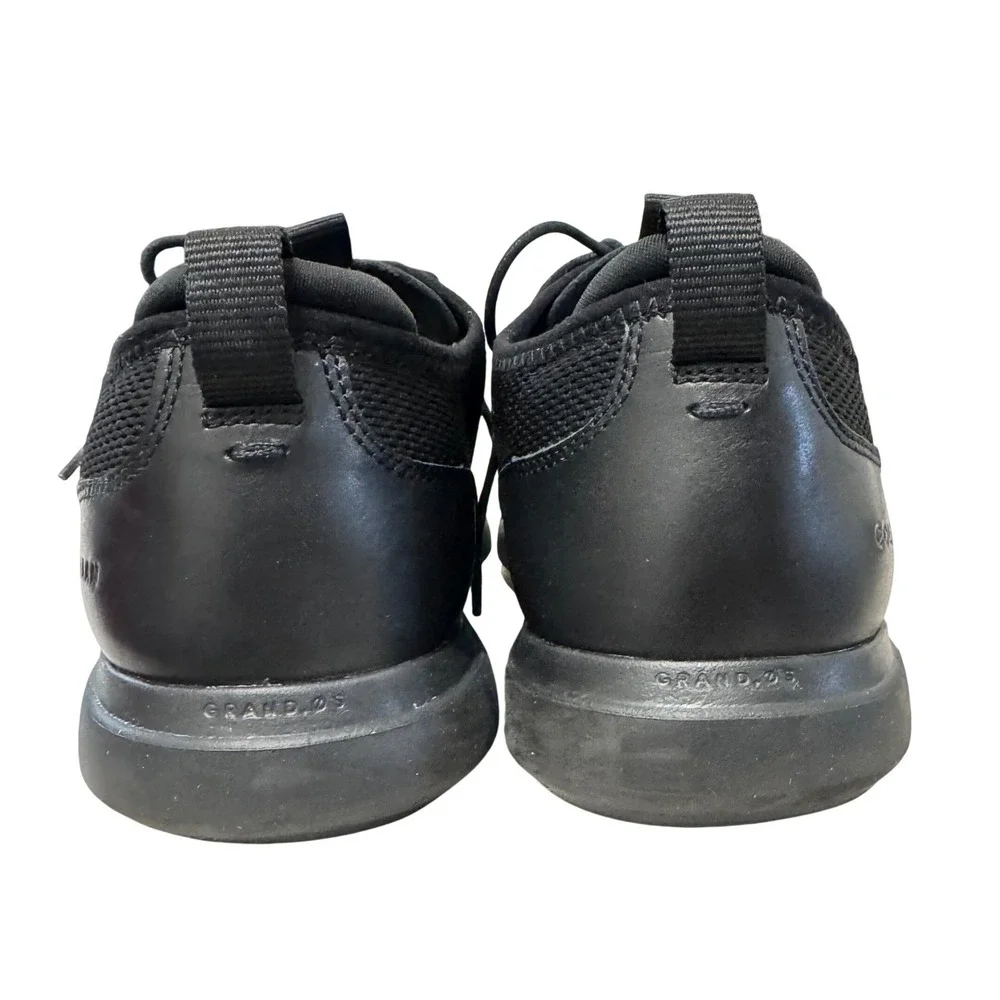 Cole Haan Grand Plus Essex Distance Knit Oxford Black Casual Sneaker Mens 10.5‎